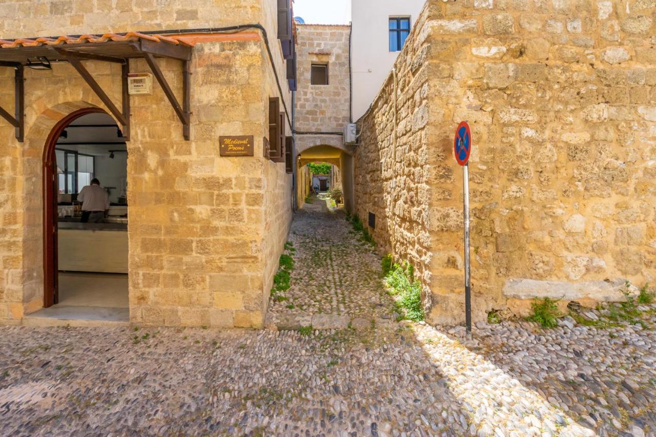 Medieval Poem Rhodes City Exterior foto